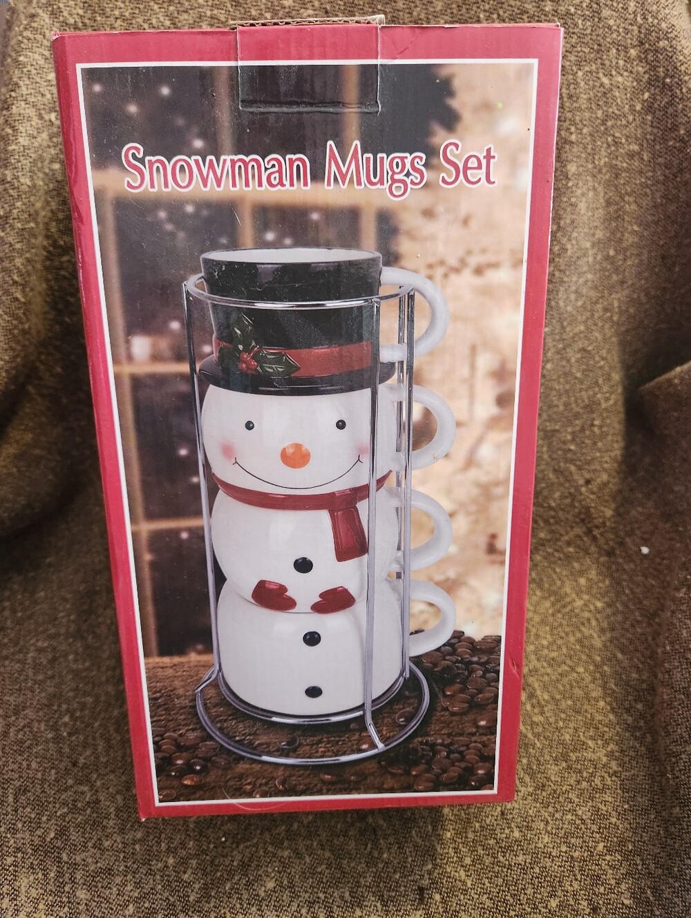 Snowman Mug Set